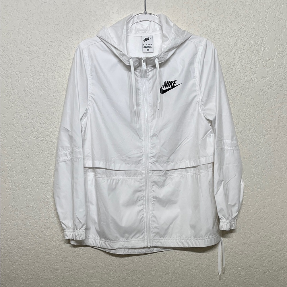 Nike Women's Utility Windbreaker Jacket in White